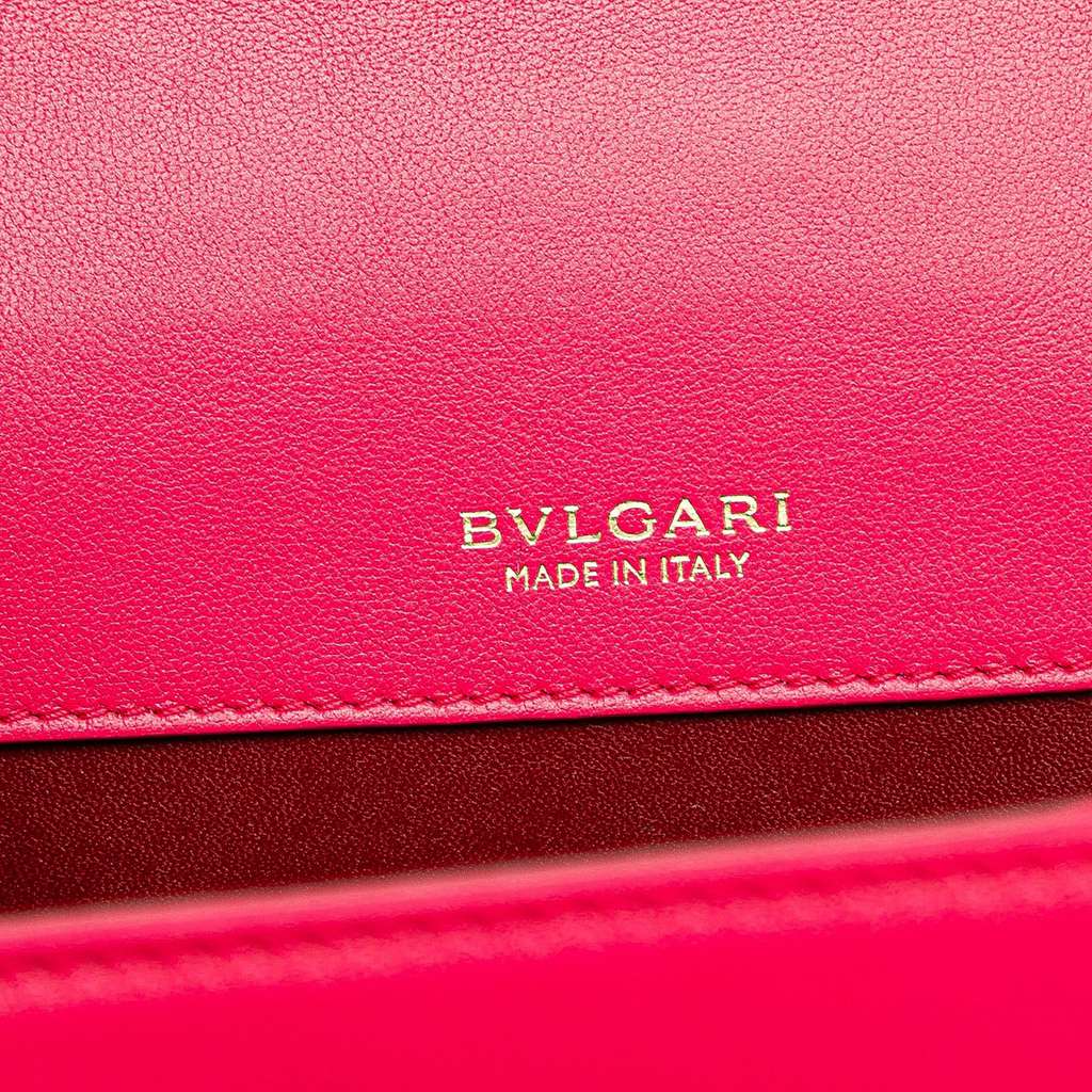 Bvlgari Leather Serpenti Forever Maxi Chain Top Handle Bag - 5