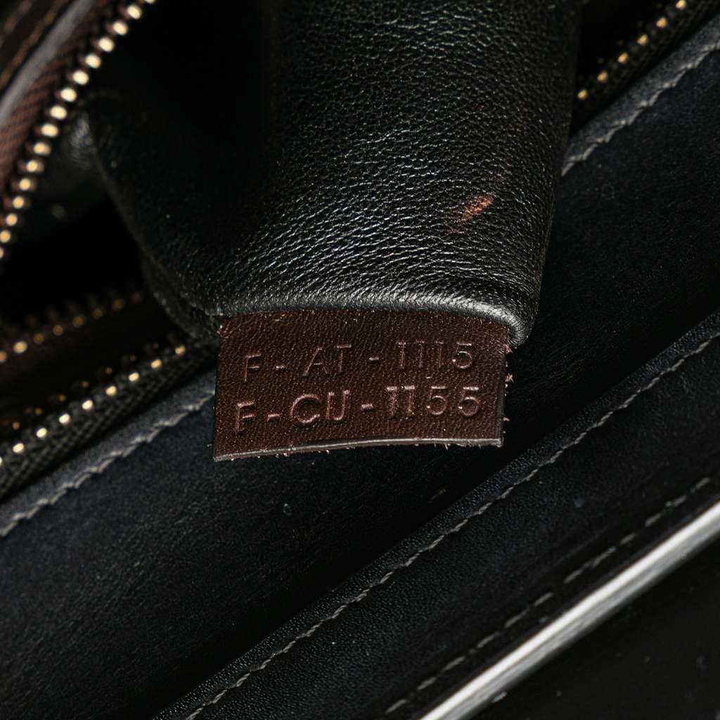 Celine Micro Tricolor Leather Luggage Tote - Detail 1