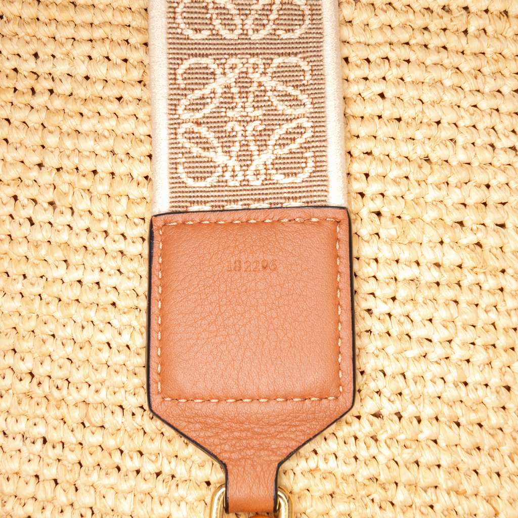 Loewe Mini Raffia Slit Satchel - Detail 1