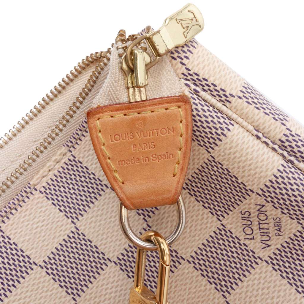 Louis Vuitton Damier Azur Pochette Accessoires - Side view