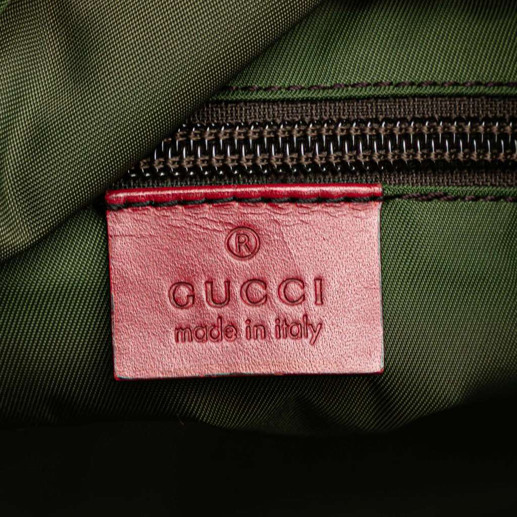 Gucci GG Canvas Web Travel Bag - Side view