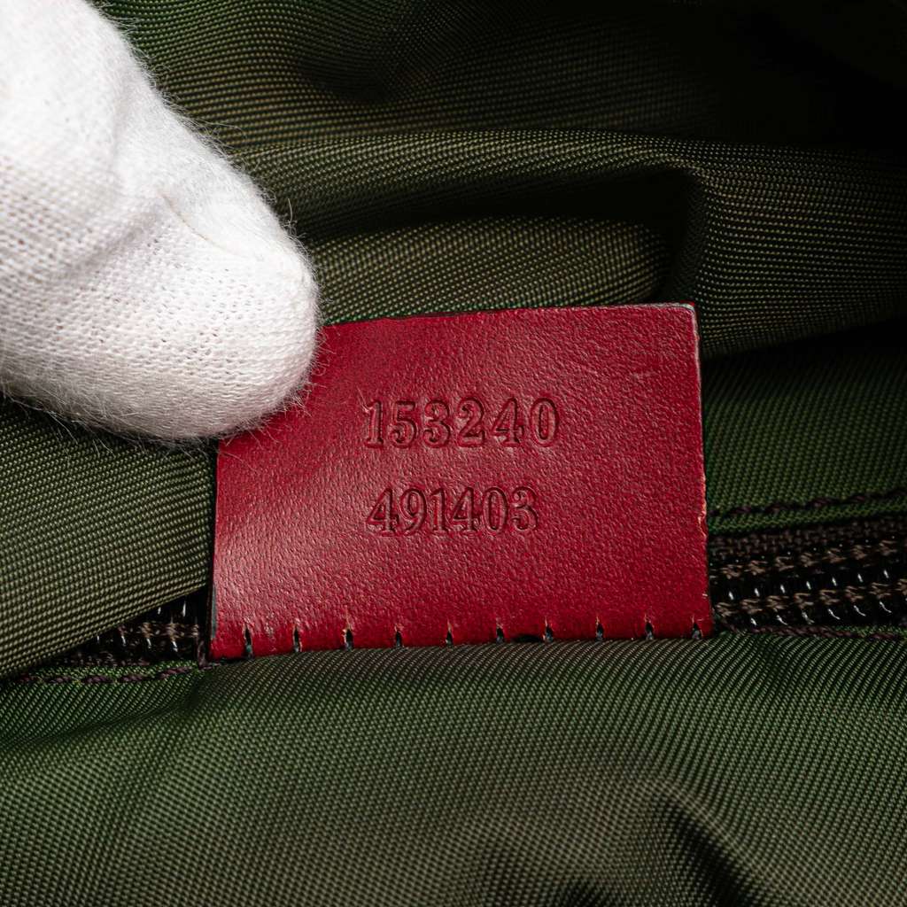 Gucci GG Canvas Web Travel Bag - Detail 1