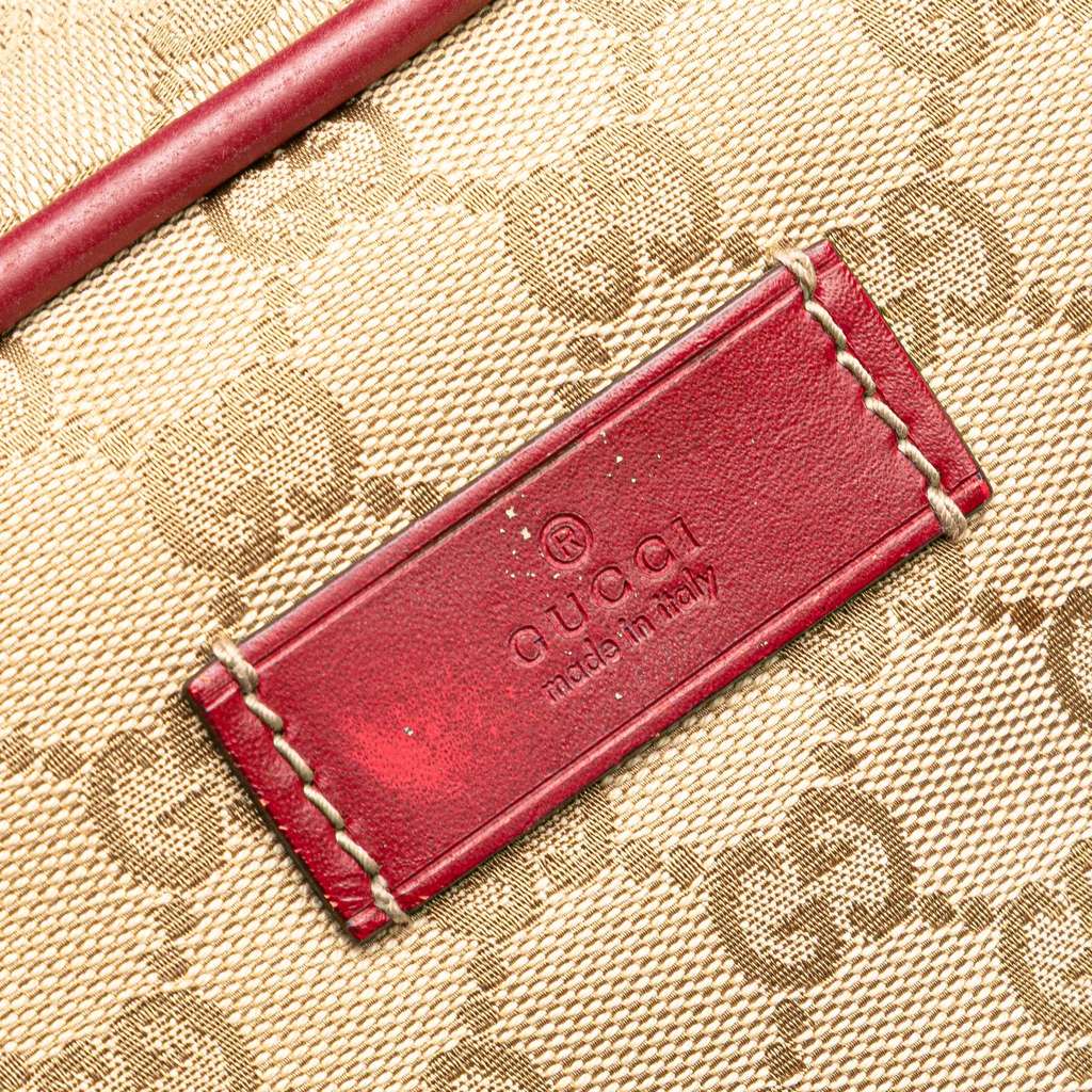 Gucci GG Canvas Web Travel Bag - Detail 2