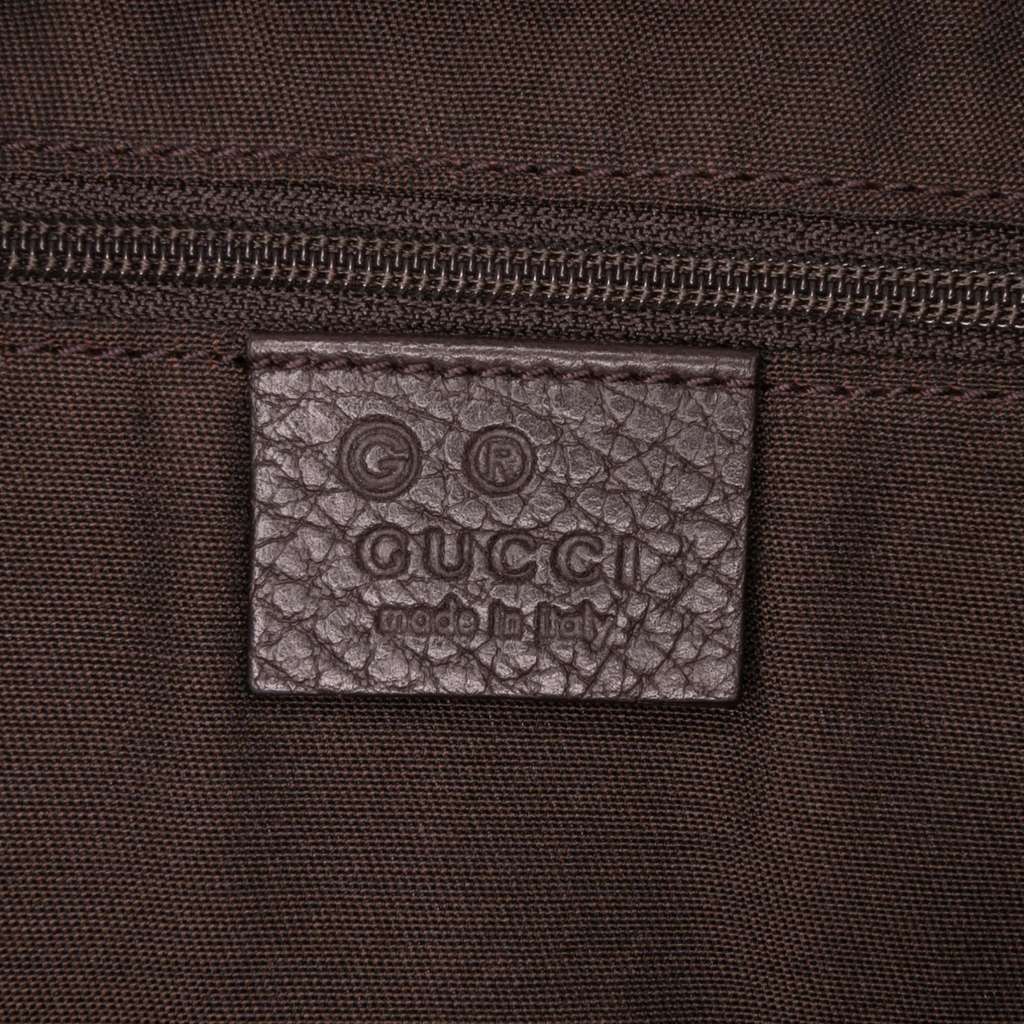 Gucci GG Crystal Abbey D Ring Convertible Tote - Side view