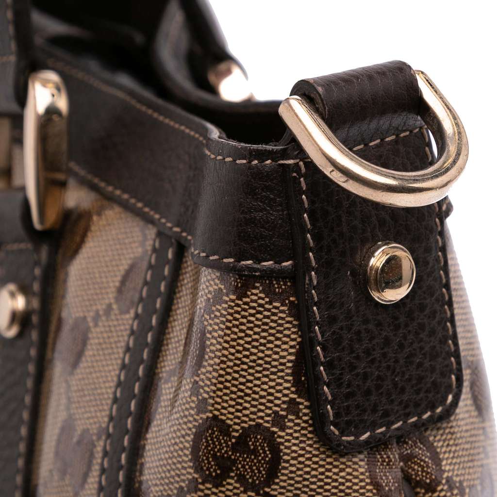 Gucci GG Crystal Abbey D Ring Convertible Tote - Image 11