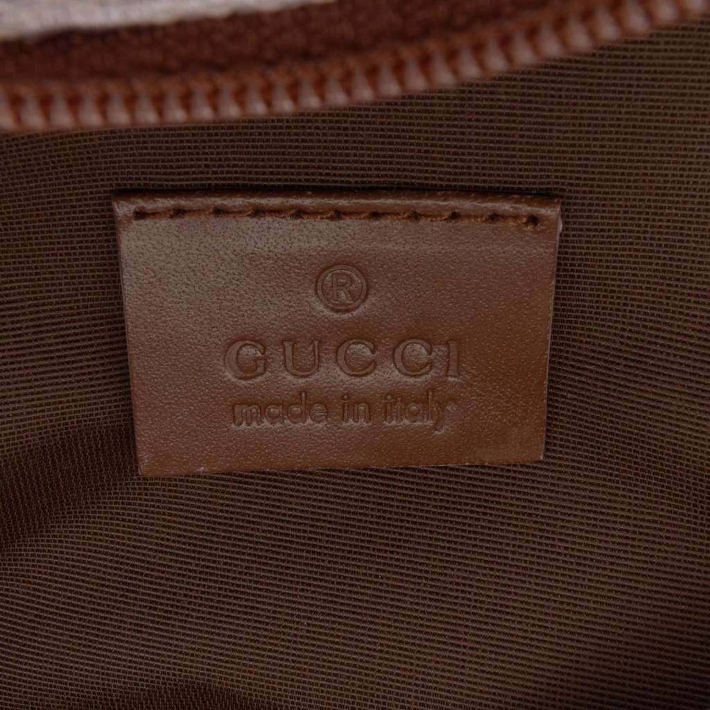 Gucci GG Canvas Shoulder Bag - Side view