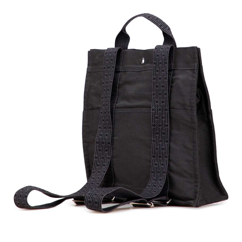 Hermès Canvas Herline Backpack MM - 2
