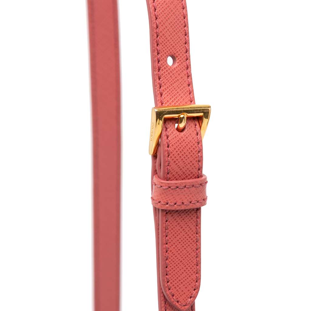 Prada Small Saffiano Lux Galleria Double Zip Satchel - Image 13