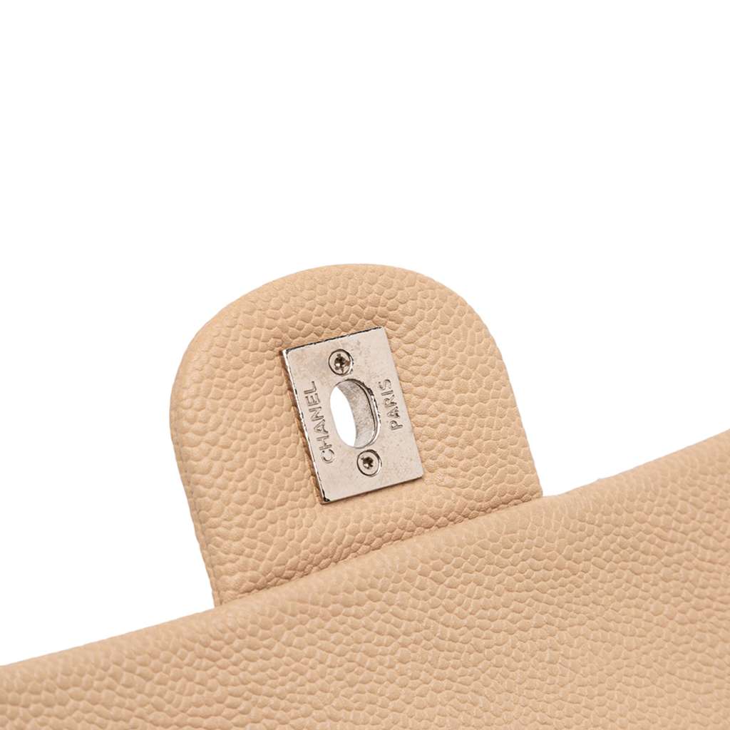 Chanel Jumbo Quilted Caviar Easy Flap - Image 10