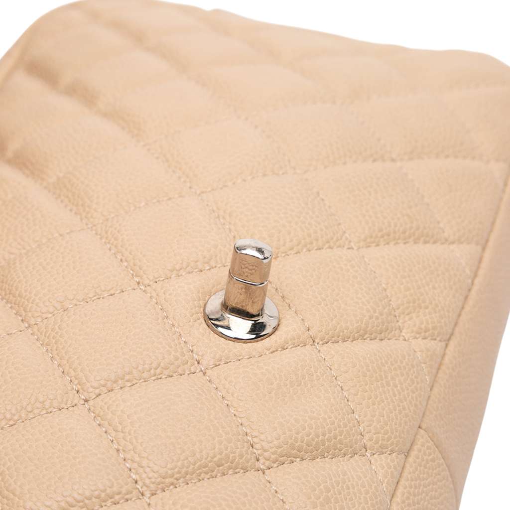 Chanel Jumbo Quilted Caviar Easy Flap - Image 12