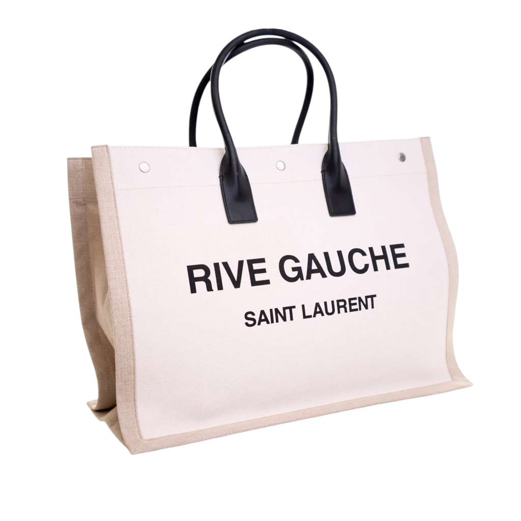 Saint Laurent Canvas Rive Gauche Tote - 2