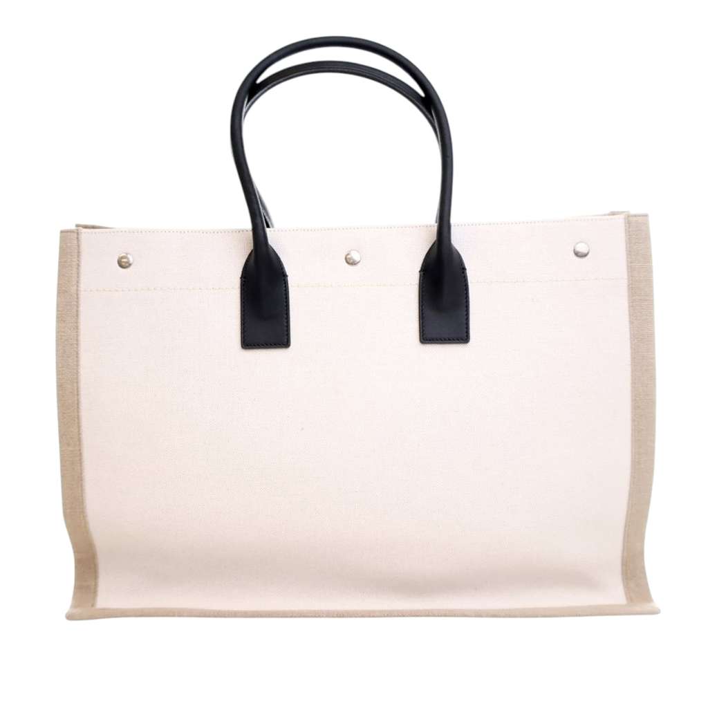 Saint Laurent Canvas Rive Gauche Tote - 3