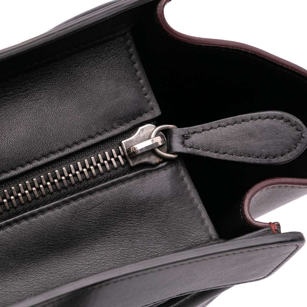 Celine Micro Tricolor Leather Luggage Tote - Image 10