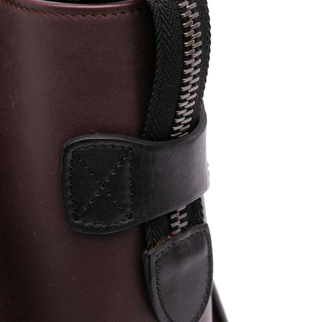 Celine Micro Tricolor Leather Luggage Tote - Image 12