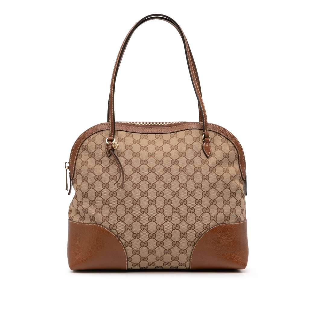Gucci Medium GG Canvas Bree Dome Tote