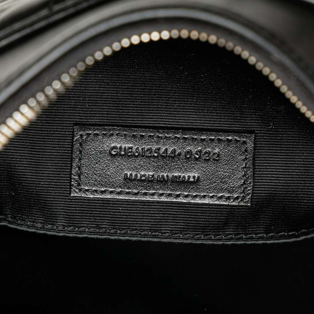 Saint Laurent Quilted Leather Monogram Lou Camera Bag - Detail 1