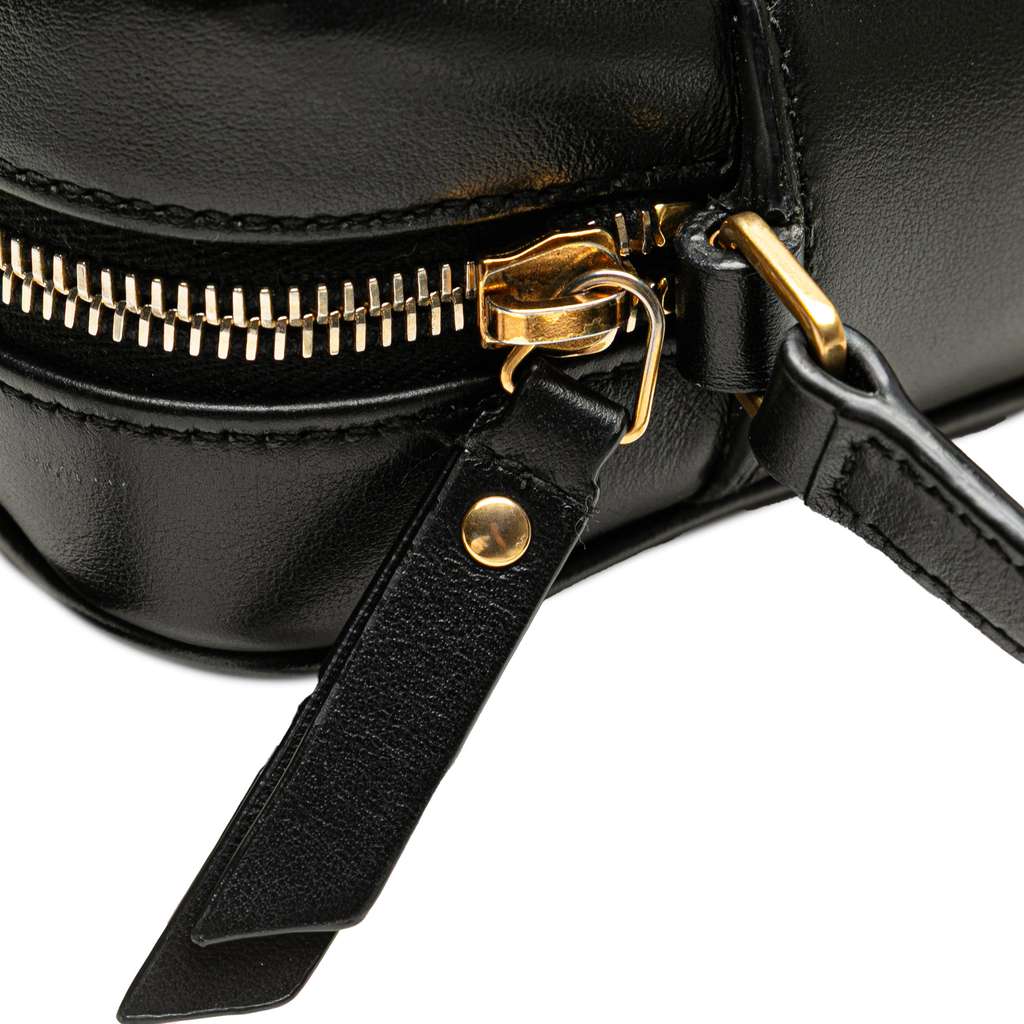 Saint Laurent Quilted Leather Monogram Lou Camera Bag - Image 10