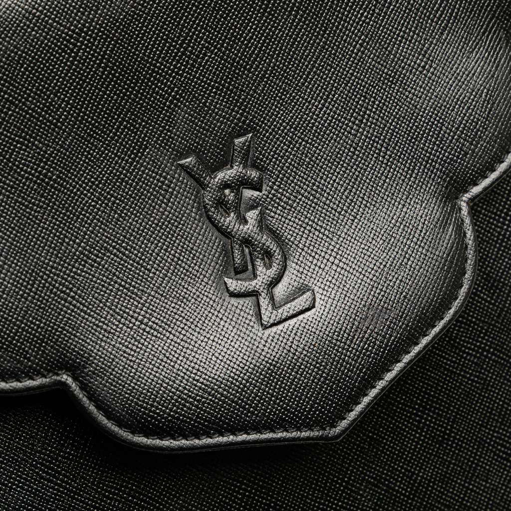 Saint Laurent Leather Monogram Crossbody - Detail 2