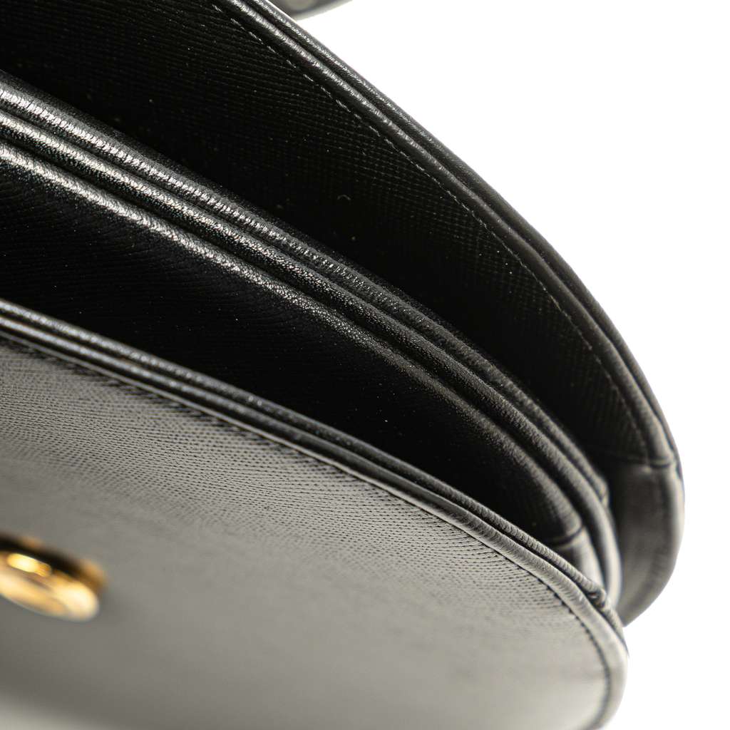 Saint Laurent Leather Monogram Crossbody - Image 10