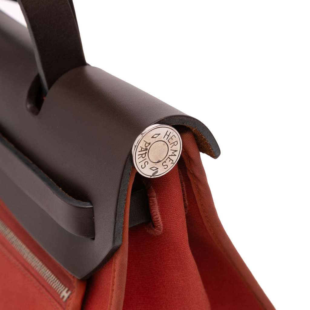 Hermès Toile Herbag Zip 31 - Image 11