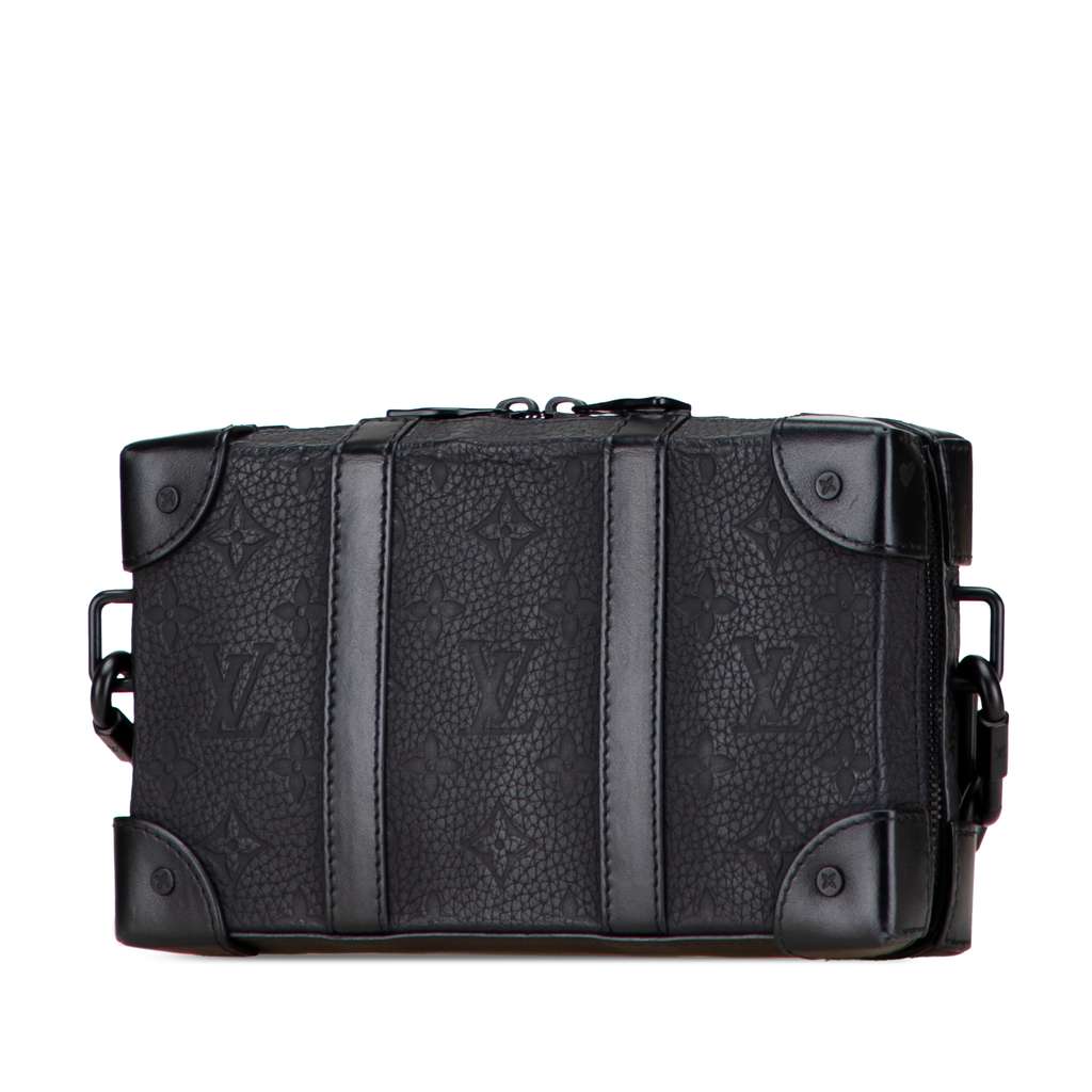 Louis Vuitton Monogram Taurillon Soft Trunk Wallet - Back view