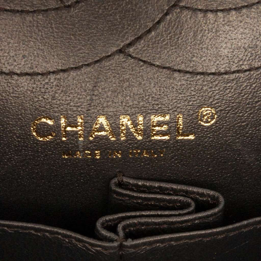 Chanel Reissue 2.55 Quilted Metallic Lambskin Double Flap 226 - 5