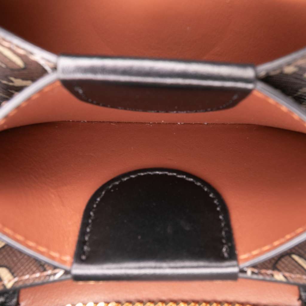 Burberry Monogram Stripe E-Canvas Jessie TB Wallet On Chain - 4