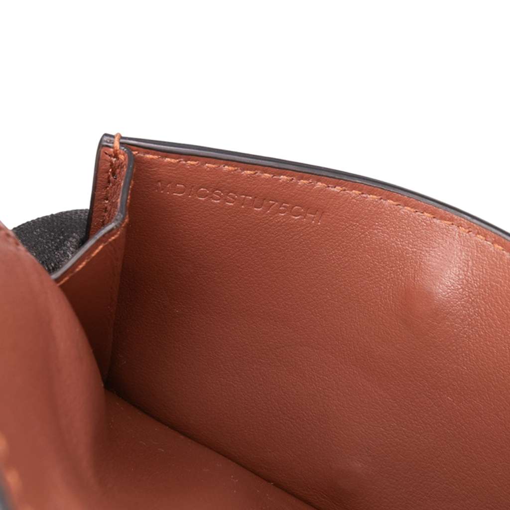 Burberry Monogram Stripe E-Canvas Jessie TB Wallet On Chain - Detail 1