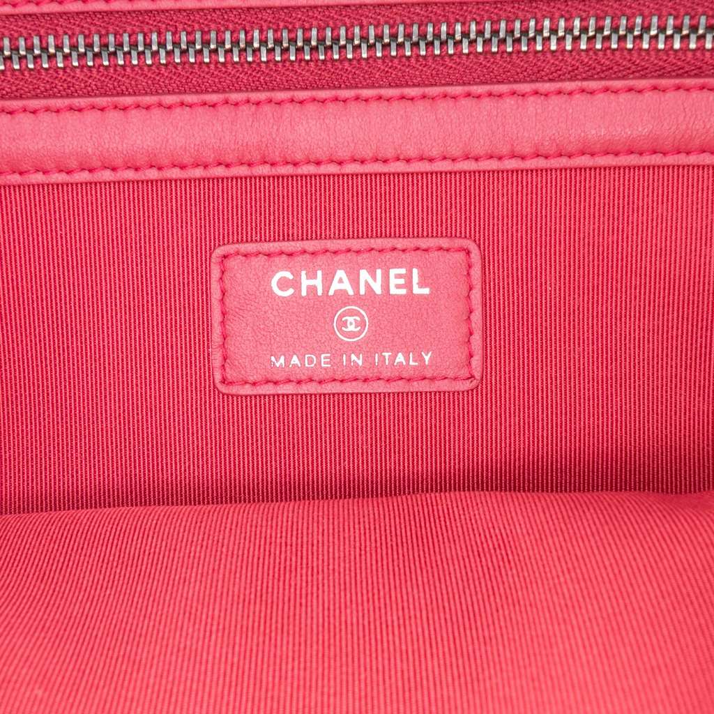 Chanel Large Aged Calfskin Gabrielle O Case Clutch - 5