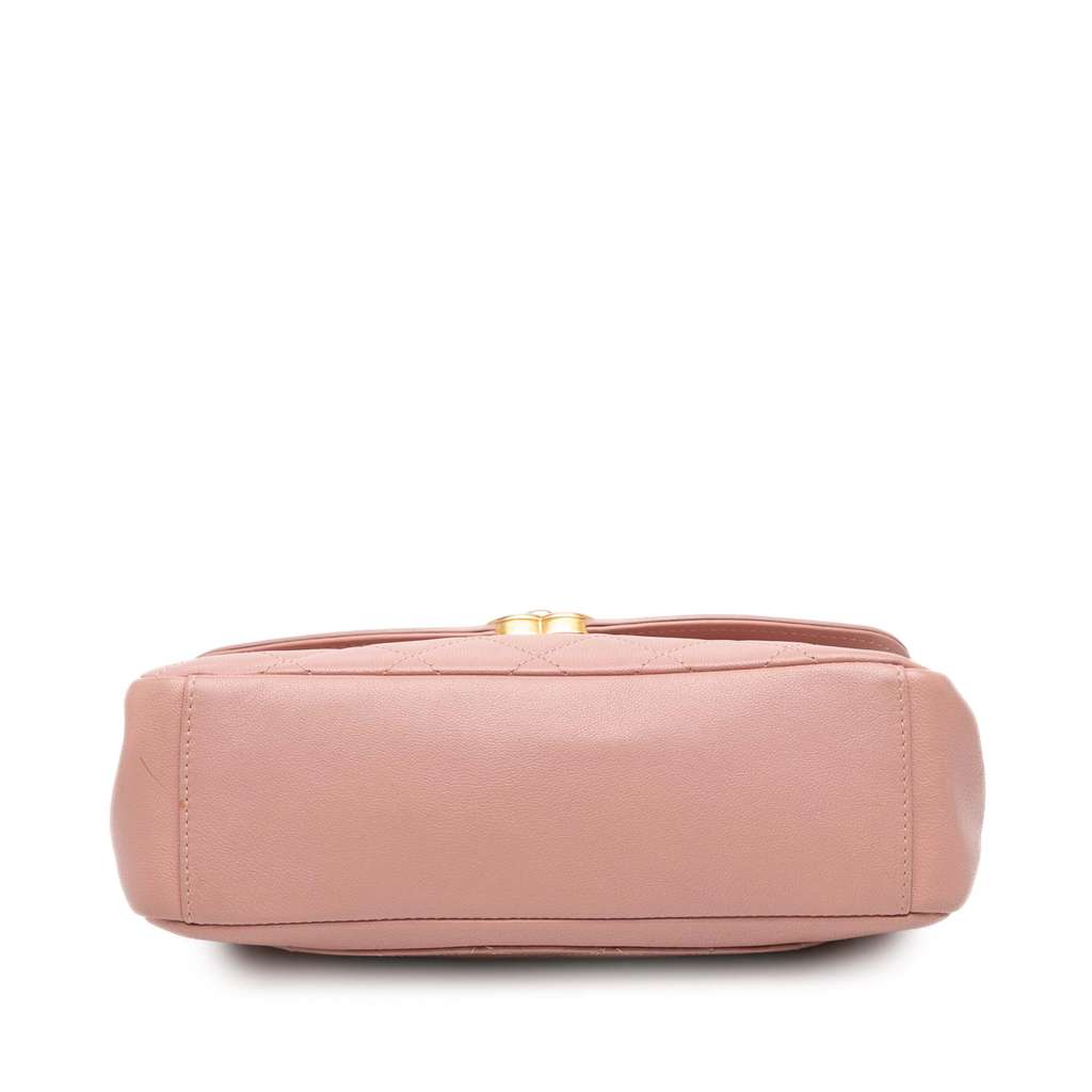 Chanel Quilted Lambskin Curved Flap - Image 6