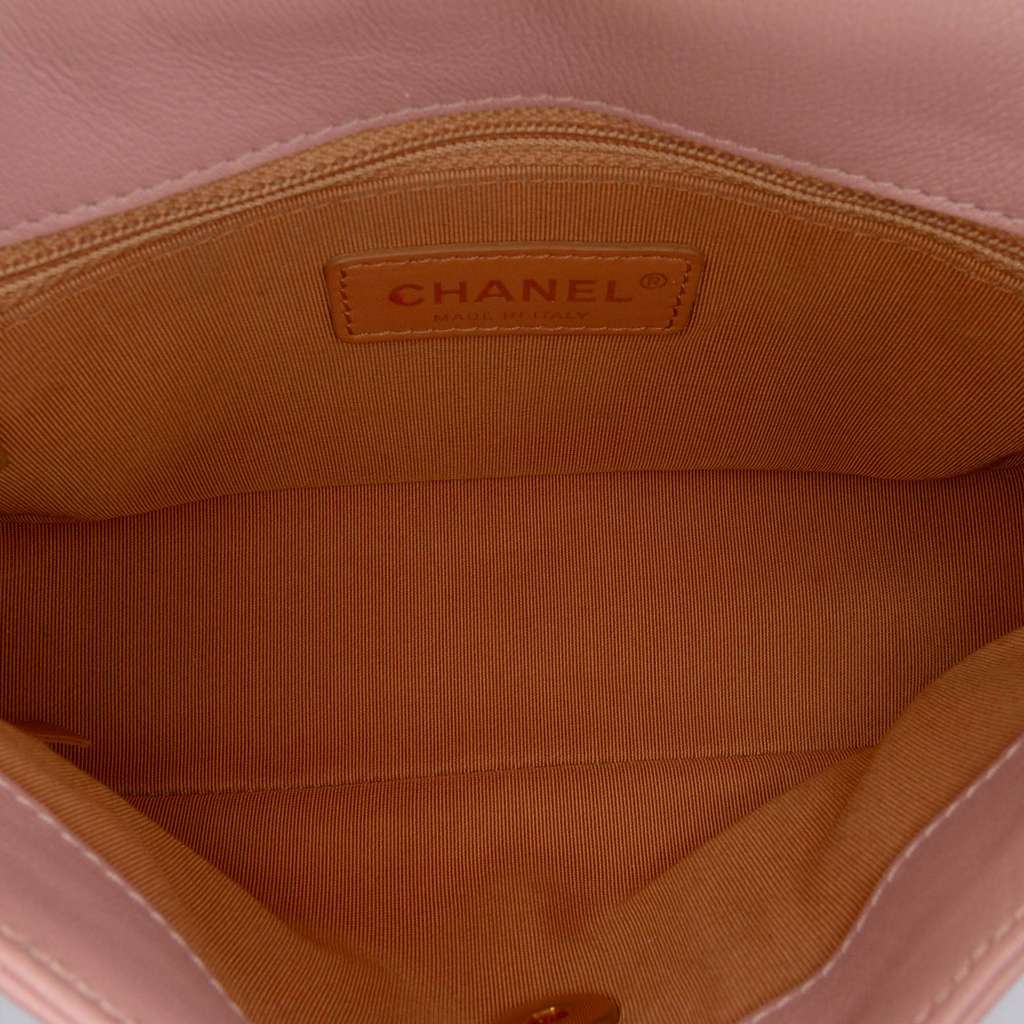 Chanel Quilted Lambskin Curved Flap - 4