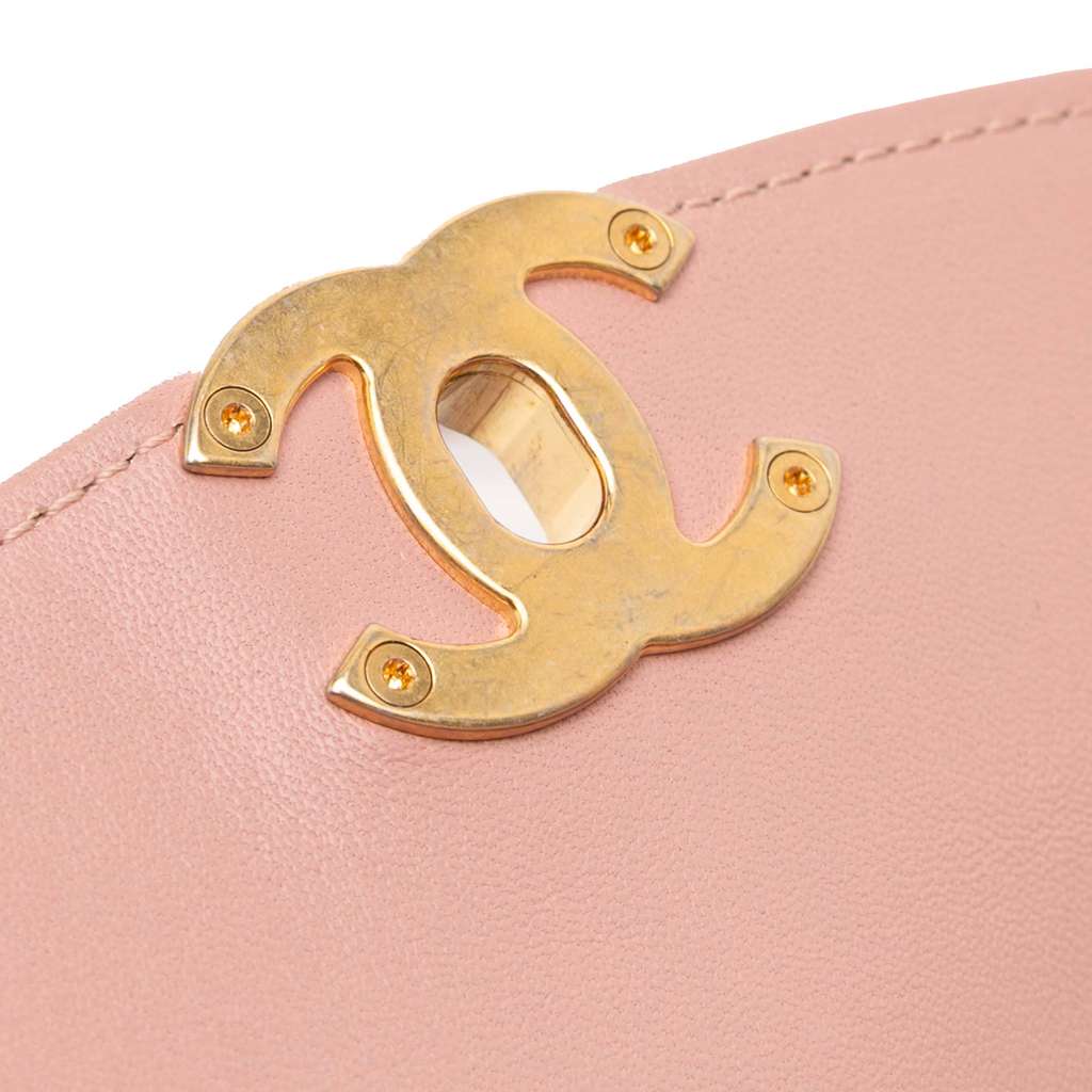 Chanel Quilted Lambskin Curved Flap - Image 11