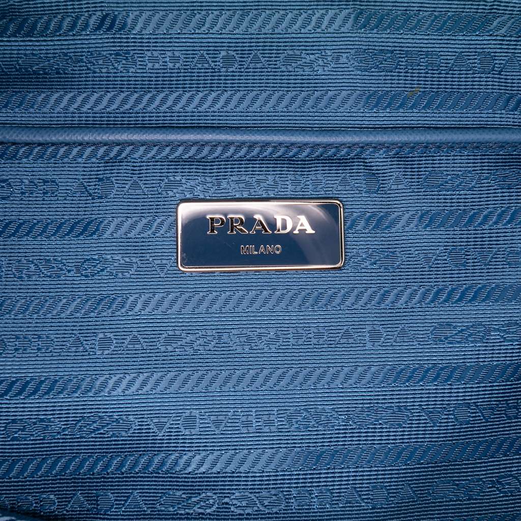 Prada Tessuto Zip Top Convertible Tote - Side view