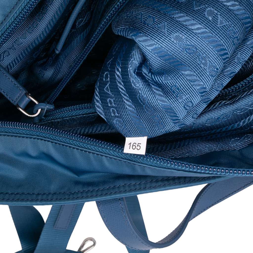Prada Tessuto Zip Top Convertible Tote - Detail 1