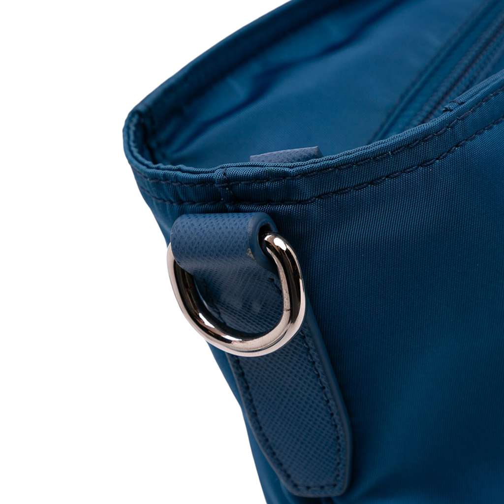 Prada Tessuto Zip Top Convertible Tote - Image 12