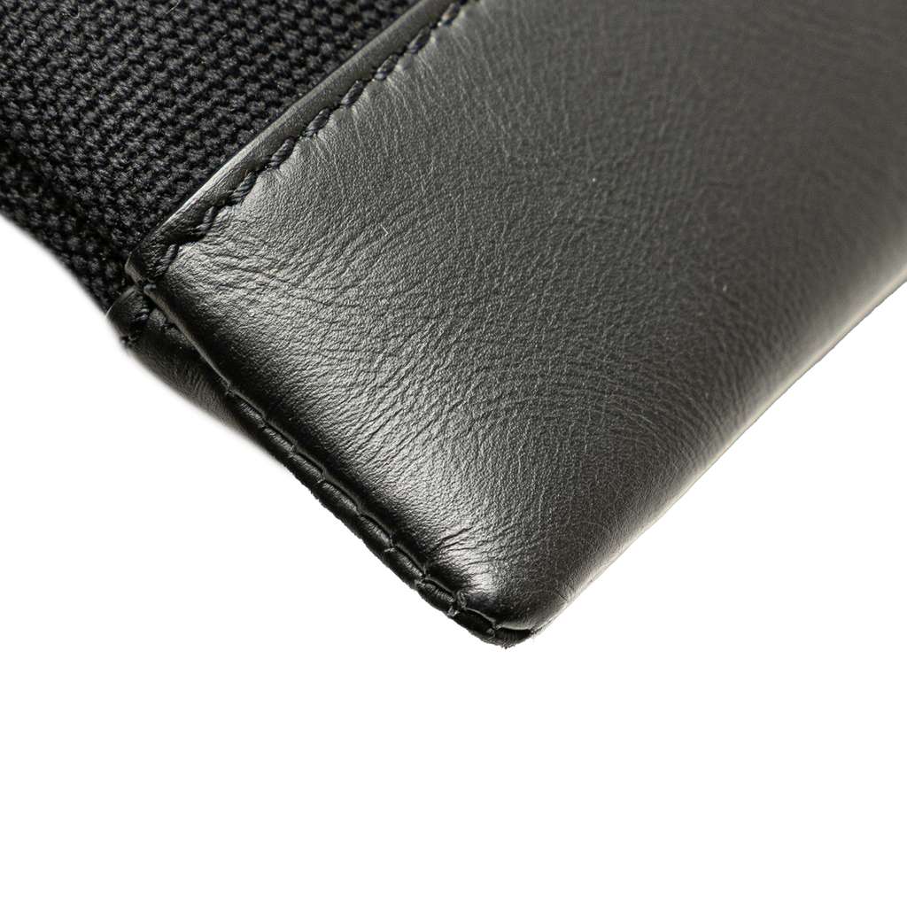 Balenciaga Canvas Navy Clip M Clutch - Image 11