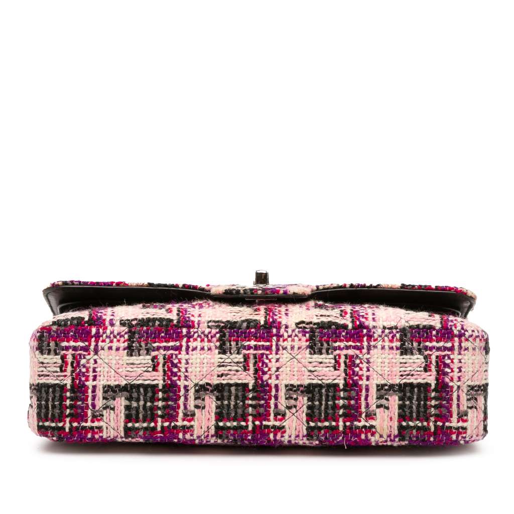 Chanel Medium Classic Tweed Double Flap - 3