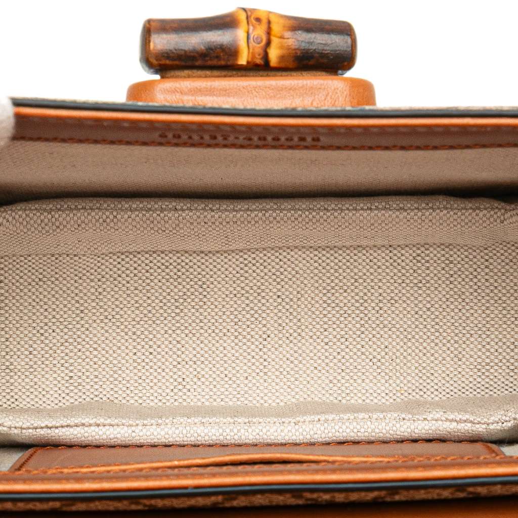 Gucci Mini GG Supreme Web Bamboo 1947 Belt Bag - 4