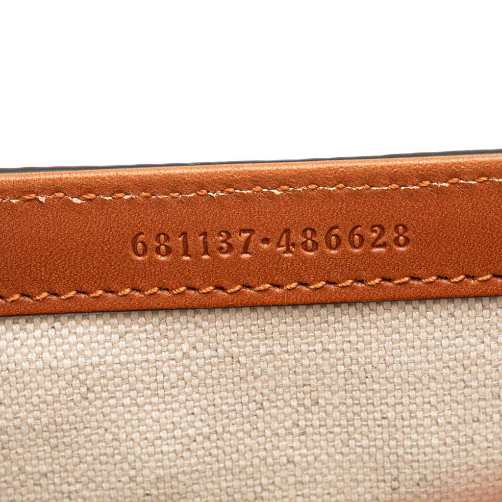 Gucci Mini GG Supreme Web Bamboo 1947 Belt Bag - Detail 1