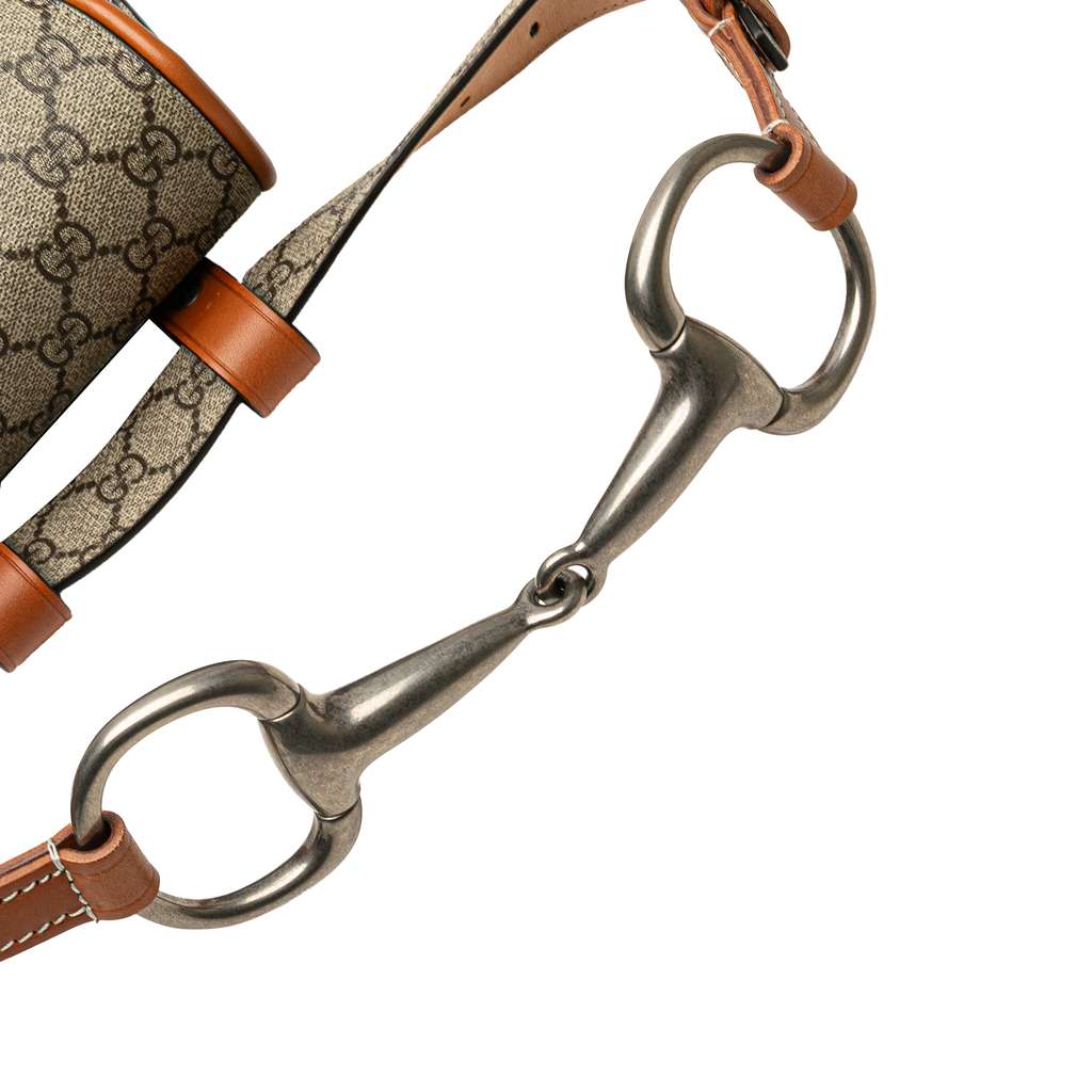 Gucci Mini GG Supreme Web Bamboo 1947 Belt Bag - Image 11