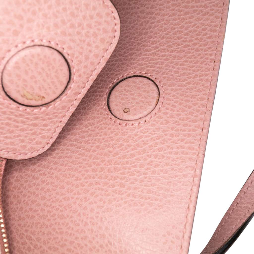 Gucci Medium Leather Swing Tote - Detail 1