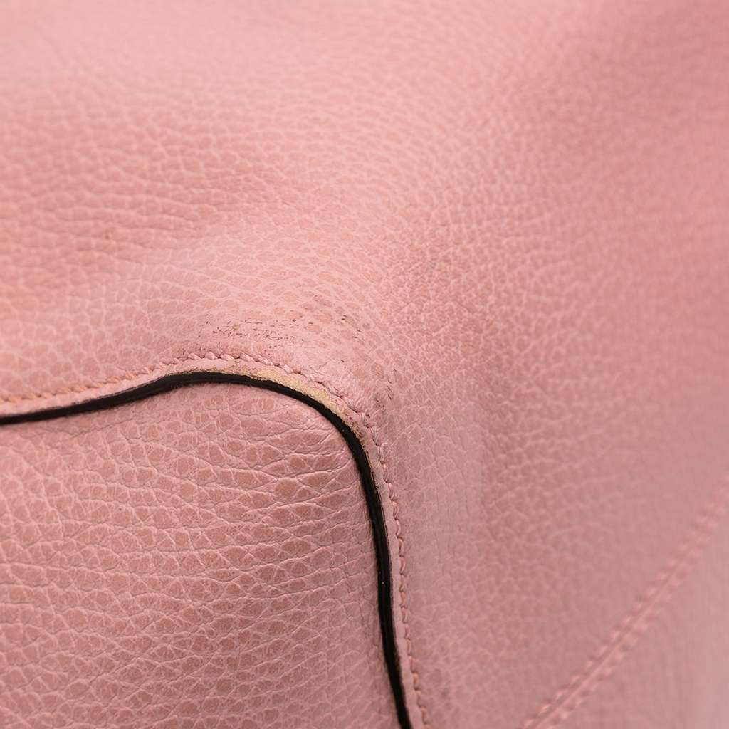 Gucci Medium Leather Swing Tote - Detail 2