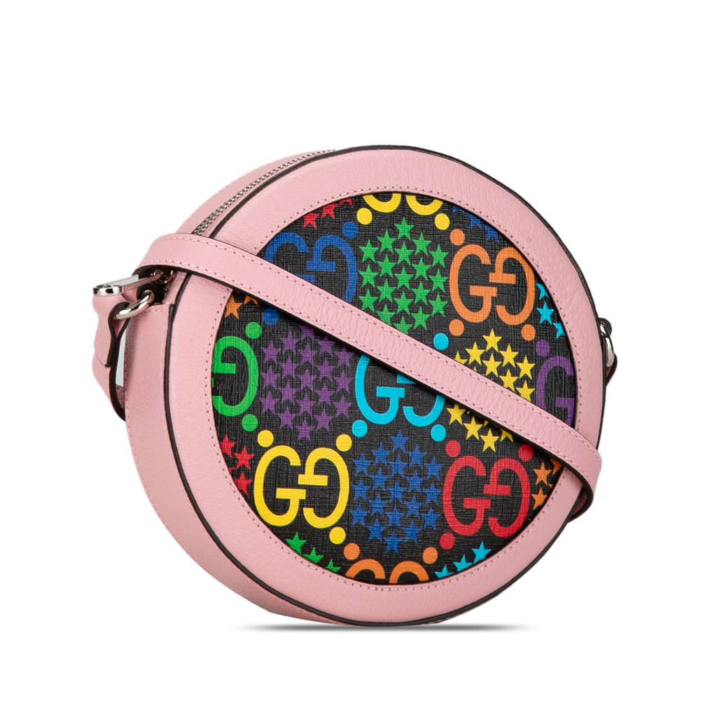 Gucci GG Supreme Psychedelic Round Crossbody - 2