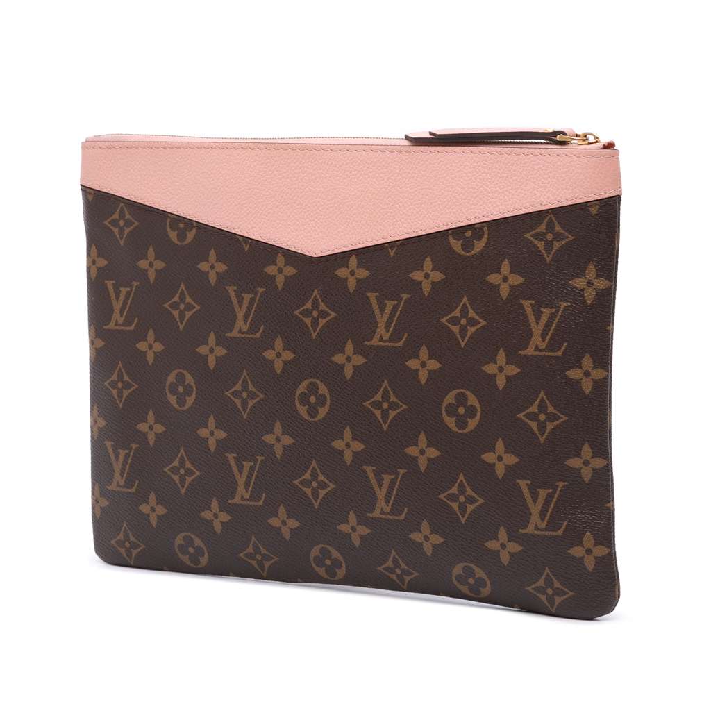 Louis Vuitton Monogram Daily Pouch - Back view