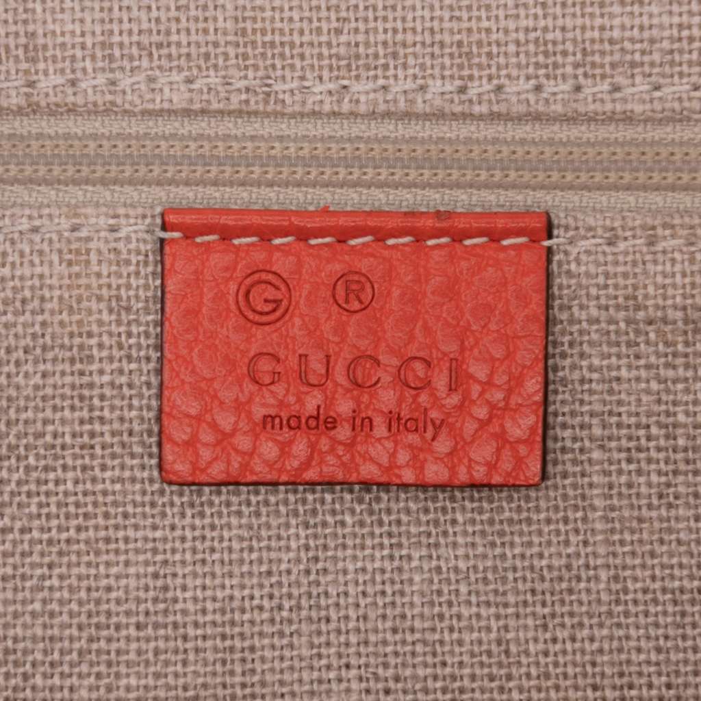 Gucci Dollar Calfskin GG Charm Satchel - 5