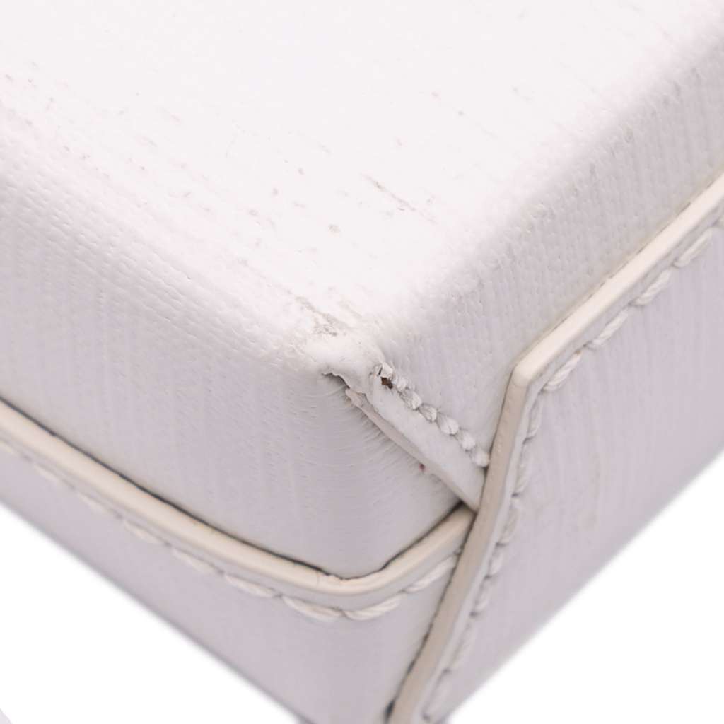 Balenciaga Mini Calfskin Logo Shopping Phone Holder - Image 11