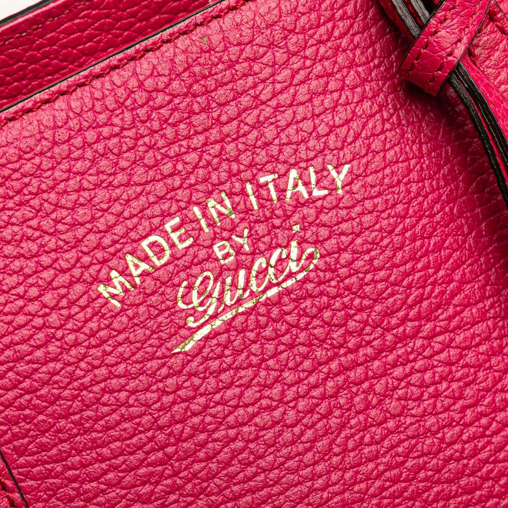 Gucci Mini Leather Swing Satchel - Side view