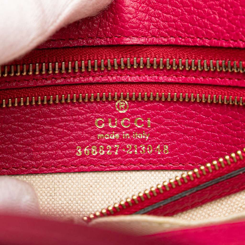Gucci Mini Leather Swing Satchel - Detail 1