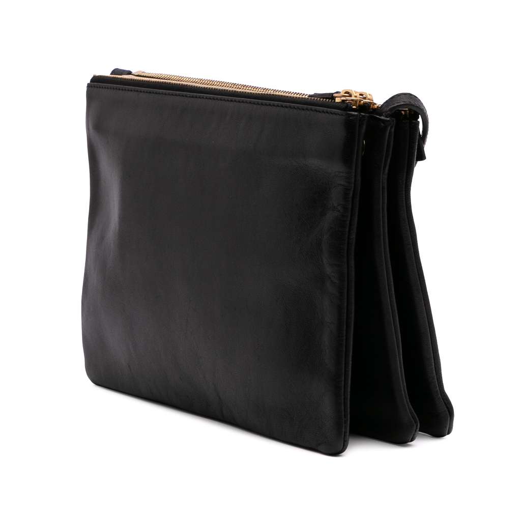 Celine Large Lambskin Trio Crossbody - 2