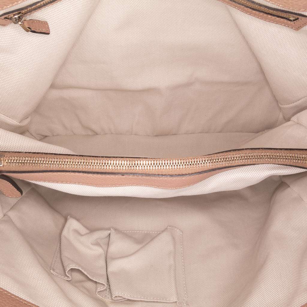 Gucci Medium Leather Bella Tote - 4